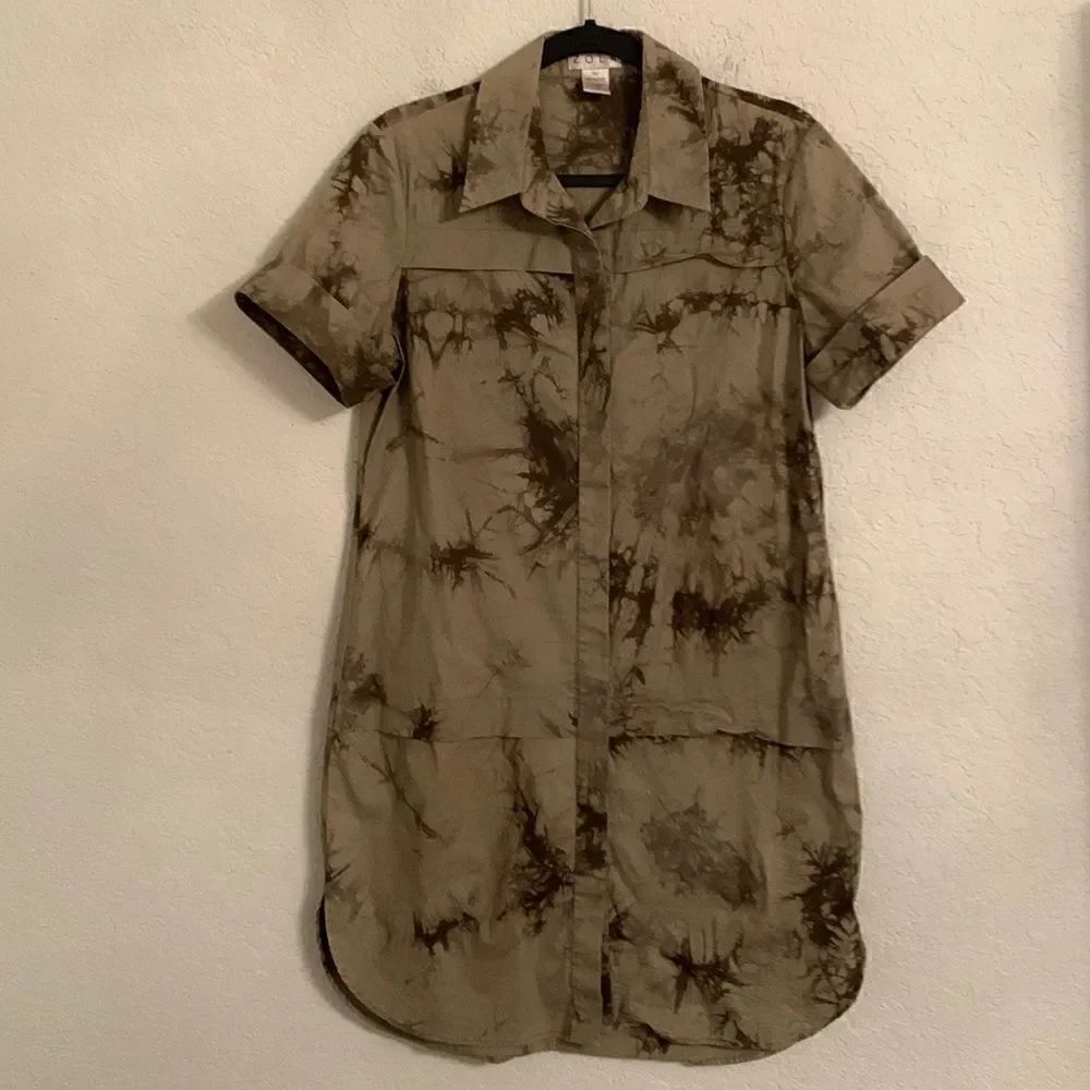 Zola Cotton Midi Dress Size M